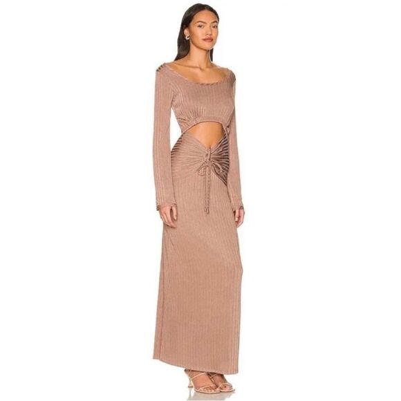 Free People x Revolve One And Only Maxi Dress Bunny - Picture 4 of 14